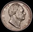 London Coins : A170 : Lot 1772 : Halfcrown 1836 ESC 666, Bull 2482 lightly toned EF/About EF, with old tooling on the obverse