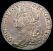 London Coins : A170 : Lot 1982 : Shilling 1758 ESC 1213, Bull 1734 EF/GEF with a pleasing light tone