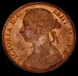 London Coins : A171 : Lot 1592 : Penny 1891 Freeman 132 dies 12+N, 15 teeth date spacing , Gouby BP1891Ab UNC or very near so with su...