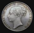 London Coins : A171 : Lot 1628 : Shilling 1839 Plain Edge Proof, No WW, Reverse upright ESC 1284, Bull 2981 nFDC in an LCGS holder an...