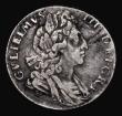London Coins : A171 : Lot 1671 : Sixpence 1699 Plumes ESC 1577, Bull 1245, Fine and Rare 