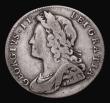 London Coins : A171 : Lot 1679 : Sixpence 1728 Plumes ESC 1605, Bull 1738 VG/Near Fine 
