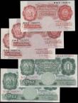 London Coins : A171 : Lot 26 : Bank of England O'Brien & Hollom 1955-63 issues (11) in various high grades about EF - GEF ...
