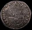 London Coins : A171 : Lot 719 : Spain 8 Reales 1651 I KM#111 Segovia Mint, mintmark Aqueduct VF