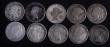 London Coins : A172 : Lot 1615 : Sixpences (10) 1851 G's have only one serif ESC 1696, Bull 3187, Davies 1046 VG, 1852 G's ...