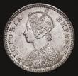 London Coins : A172 : Lot 599 : India 1/12th Anna 1897 KM#483 NEF silvered 