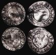 London Coins : A172 : Lot 864 : Threehalfpence Elizabeth I 1561 Smaller flan of 10.5 to 11.5mm S.2569 mintmark Pheon, 0.79 grammes, ...