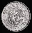 London Coins : A173 : Lot 1448 : Japan 10 Sen 1893 Year 26 Y#23 UNC