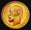 London Coins : A173 : Lot 1517 : Russia Five Roubles Gold 1902 AP Y#62 EF and lustrous with a contact mark on the obverse