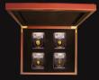 London Coins : A173 : Lot 258 : Britannia Gold Proof Set 2011 4-coin set in PCGS 'First Strike' holders One Hundred Pounds...