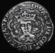 London Coins : A174 : Lot 1081 : Groat Edward IV Second Reign, London Mint, Rose on breast S.2100, North 1631 mintmark Heraldic Cinqu...