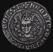 London Coins : A174 : Lot 1092 : Halfgroat Henry VI Rosette-Mascle issue, Calais Mint S.1862 mintmark Cross Patonce, 1.70 grammes, VF...