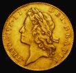 London Coins : A174 : Lot 1652 : Guinea 1731 Second (Narrower) Young Head S.3672 Fine or better with some scratches below the 17 of t...