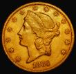 London Coins : A175 : Lot 1186 : USA Twenty Dollars Gold 1884CC Breen 7292 VF