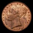 London Coins : A175 : Lot 1519 : Farthing 1857 Peck 1585 UNC with good, subdued lustre, in an LCGS holder and graded LCGS 78, Ex-Lond...