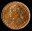 London Coins : A175 : Lot 1547 : Farthing 1887 Freeman 559 dies 7+F, UNC with around 75% mint lustre, in an LCGS holder and graded LC...