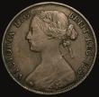 London Coins : A175 : Lot 2203 : Penny 1861 Freeman 28 dies 5+G, Fine/Good Fine, in an LCGS holder and graded LCGS 25, Ex-London Coin...