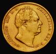 London Coins : A175 : Lot 2505 : Half Sovereign 1836 the obverse struck from the Sixpence die, this the key date and type rarity for ...