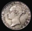 London Coins : A175 : Lot 2836 : Sixpence 1856 Long Line below SIXPENCE ESC 1703, Bull 3197 Choice UNC with a deep and original tone,...