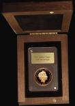 London Coins : A175 : Lot 685 : Gibraltar Sovereign 2021 Queen Elizabeth II 95th Birthday Gold Proof FDC boxed, no certificate