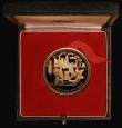 London Coins : A175 : Lot 713 : Oman Omani Rial Gold 2000 30th National Day Gold Proof KM#147a Reverse: Factory and symbol of commer...