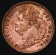 London Coins : A176 : Lot 1262 : Farthing 1825 Obverse 1, Peck 1414 UNC with good lustre