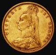 London Coins : A176 : Lot 1400 : Half Sovereign 1892 Low Shield, No J.E.B. on truncation, S.3869D. DISH L516 Good Fine