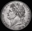 London Coins : A176 : Lot 1513 : Halfcrown 1820 George IV ESC 628, Bull 2357 EF with an edge nick