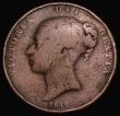 London Coins : A176 : Lot 1639 : Penny 1849 Peck 1497 VG Very Rare one of the key dates in the series 