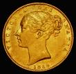 London Coins : A176 : Lot 1860 : Sovereign 1869 Marsh 53, S.3853, Die Number 38, VF/GVF