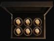 London Coins : A176 : Lot 321 : Five Pounds Crowns a 6-coin set in Gold 2017 - The 100th Anniversary of the First World War S.WWGS4 ...