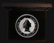 London Coins : A176 : Lot 603 : Australia 10 Dollars Kookaburra 1995 10oz. Silver BU in Westminster's presentation box with cer...