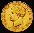 London Coins : A177 : Lot 1032 : Italian States - Kingdom of Napoleon 40 Lire Gold 1811M KM#12 NEF, examples of this short series are...
