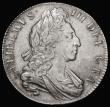 London Coins : A177 : Lot 1394 : Crown 1700 DVODECIMO ESC 97, Bull 1010 Good Fine/NVF and bold, a very pleasing example