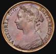 London Coins : A177 : Lot 1853 : Penny 1877 Freeman 91 dies 8+J, UNC or near so and with attractive underlying tone, a few very minor...