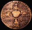 London Coins : A177 : Lot 982 : Ireland Crown Gunmoney 1690 S.6578 Near Fine, cleaned