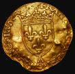 London Coins : A178 : Lot 1060 : France Ecu d'Or à la petite croix Francois I undated (1515-1547) Friedberg 347, 3.19 gra...