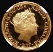 London Coins : A178 : Lot 1083 : Gibraltar Sovereign 2017 200th Anniversary of the Re-introduction of the Gold Sovereign Gold Proof, ...