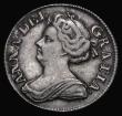 London Coins : A178 : Lot 1659 : Sixpence 1711 Small Lis ESC 1596, Bull 1460 NVF/VF with grey tone