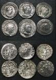 London Coins : A178 : Lot 981 : Roman Silver Antoninianus (12) Valerian (7), Gallienus (3), Salonina (1), Claudius (1), a mix of dif...