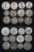 London Coins : A179 : Lot 2665 : World (24) comprising South Africa (14) Halfcrowns (5) 1893 Fine, 1894 About Fine, 1895 VG, 1897 Fin...