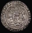 London Coins : A180 : Lot 1163 : Groat Henry VI Rosette-Mascle issue, Calais Mint S.1859. 3.57 grammes, VF-GVF attractively toned, Ex...