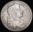 London Coins : A180 : Lot 1227 : Crown 1676 VICESIMO OCTAVO edge ESC 51, Bull 397 VG or better with all major details clear