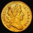 London Coins : A180 : Lot 1378 : Guinea 1676 S.3344 Fine/About Fine, the obverse with some minor haymarking, a collectable example, C...