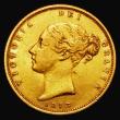 London Coins : A180 : Lot 1454 : Half Sovereign 1873 Marsh 448, S.3860D, Die Number 314 Good Fine