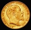 London Coins : A180 : Lot 1478 : Half Sovereign 1908 Marsh 511, S.3974B Good Fine/Fine, the obverse with some tone spots
