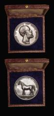 London Coins : A180 : Lot 838 : Prize Medals in silver (2) France - Agricultural Society de L'Yonne, undated, by A.Bescher, 22....
