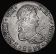 London Coins : A180 : Lot 987 : Guatemala Eight Reales 1817 NG M KM#69 Fine, the obverse with some adjustment lines