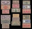 London Coins : A181 : Lot 239 : China Bank of China 1 Yuan (4) 1934 Shantung P71a, 1935 Shanghai P74a (2), 1935 Tienstin P76, 5 Yuan...