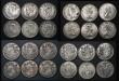 London Coins : A181 : Lot 2533 : Canada 50 Cents (17) 1940 Near Fine/Fine, 1941 NVF/VF, 1942 Fine, 1944 About Fine/Fine, 1945 Near Fi...